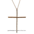 Good Quality Popular Manufacture Supply Silver Cross Pendant P5011